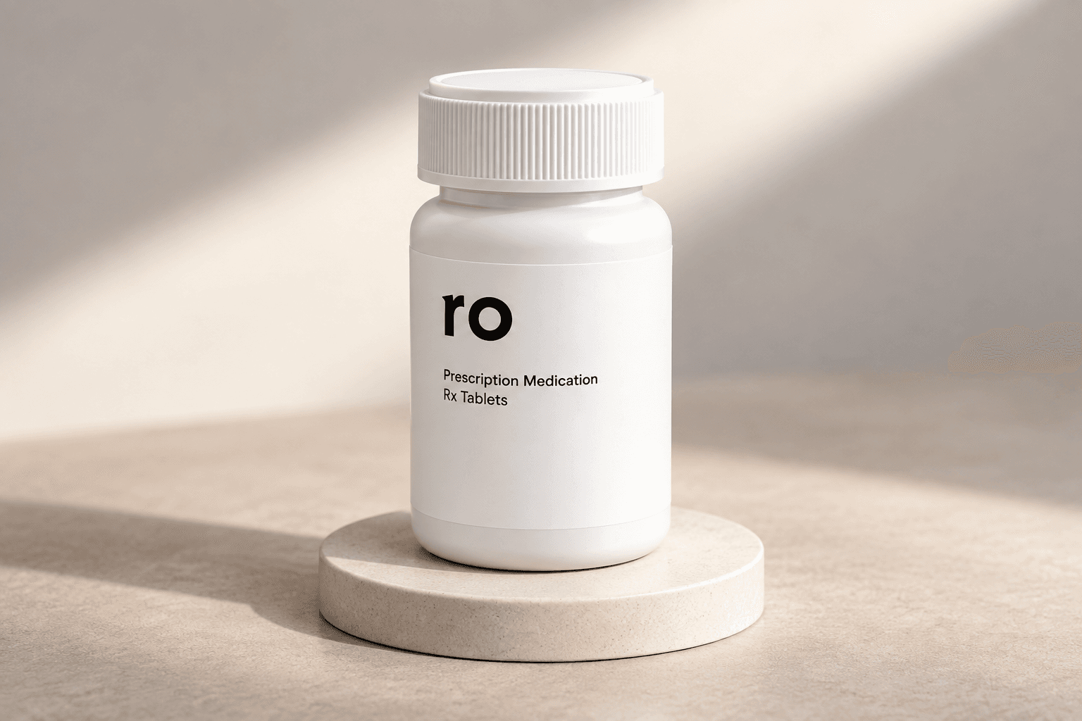 Ro prescription bottle illustration