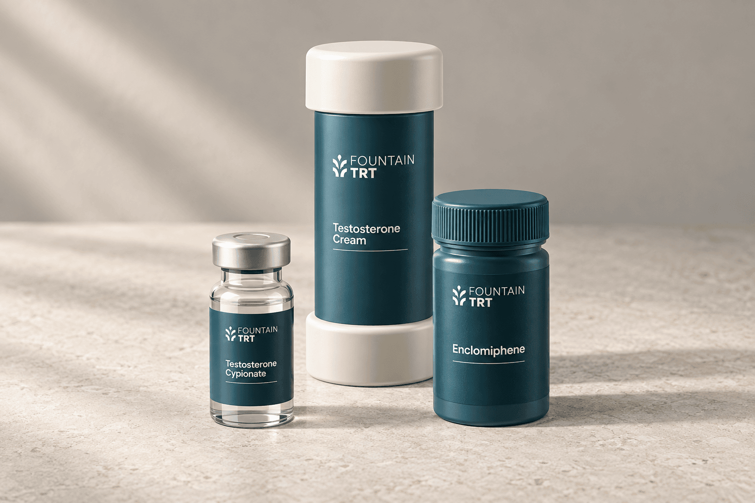 Fountain treatment range illustration